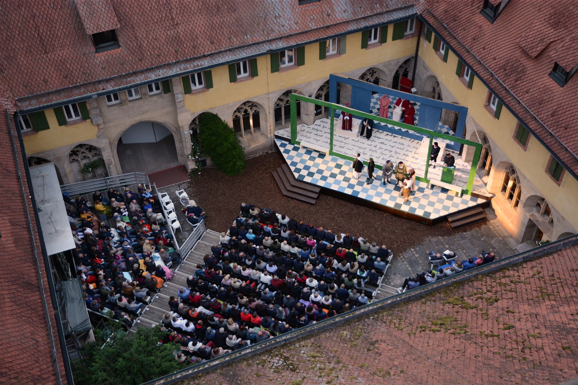Die Hans-Sachs-Spielgruppe aus Langenzenn brachte anlässlich des Reformationsjahres ein Theaterstück über Luther zur Aufführung und erhielt dafür Fördermittel des Kulturfonds 2017. (Foto: Wolfgang Marschall)