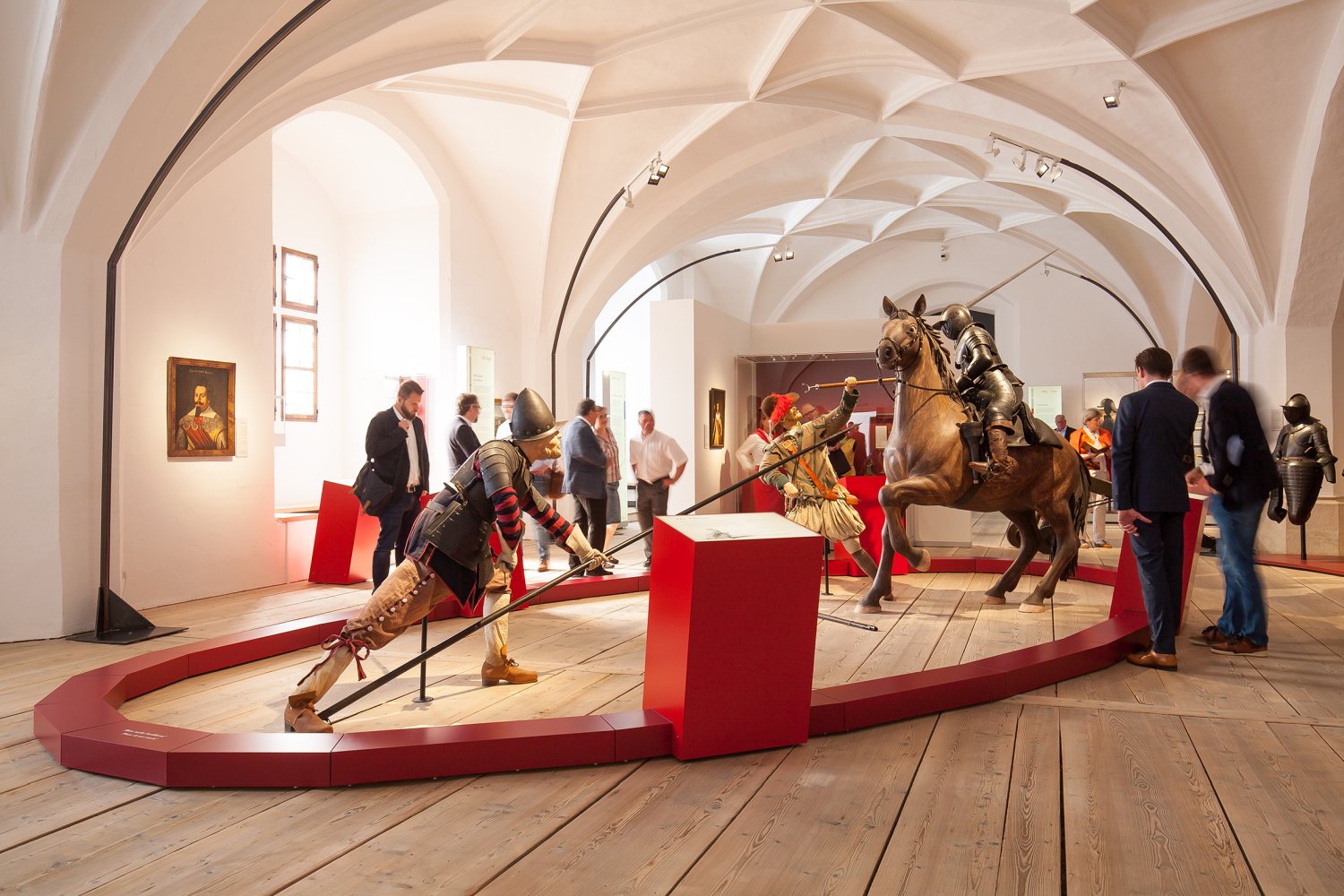 Inszenierung zum Dreißigjährigen Krieg im Bayerischen Armeemuseum (Foto: Luise Wagener)