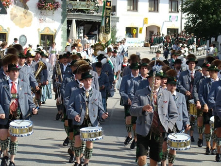 Blaskapelle in Wallgau