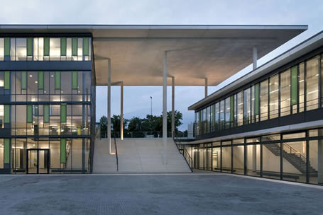 New building of the University of Würzburg-Schweinfurt