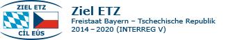 Logo des INTERREG 5a Programms Freistaat Bayern - Tschechische Republik