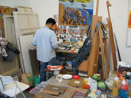 Student at the Academy of Fine Arts in Nuremberg