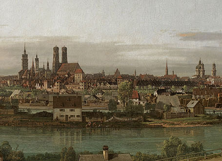 Im Jahr 1761 war Canaletto zu Gast in München