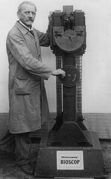 Zu Max Skladanowsky in der digitalen Deutschen Biographie bitte ins Bild klicken