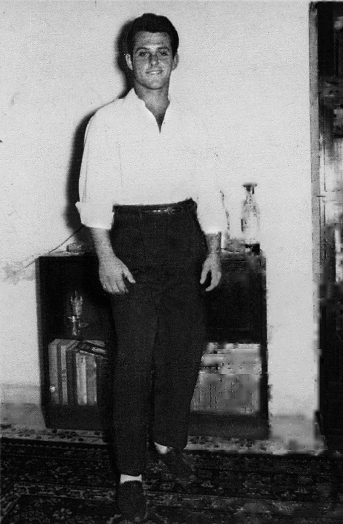 1) Muni Weinberg, um 1955
