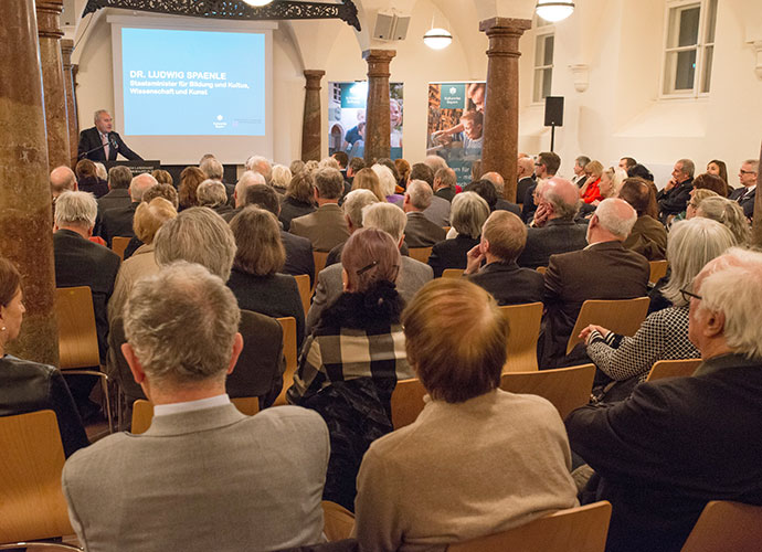 Die Gründung der neuen Stiftung stieß auf großes Interesse