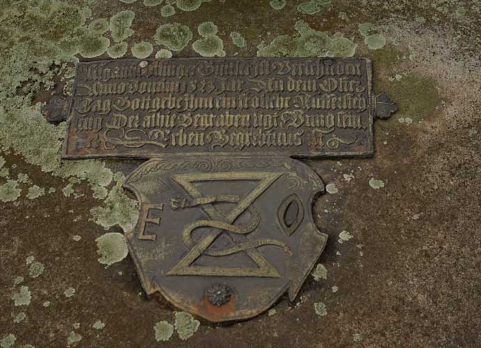 Epitaph auf dem Rochusfriedhof in Nürnberg