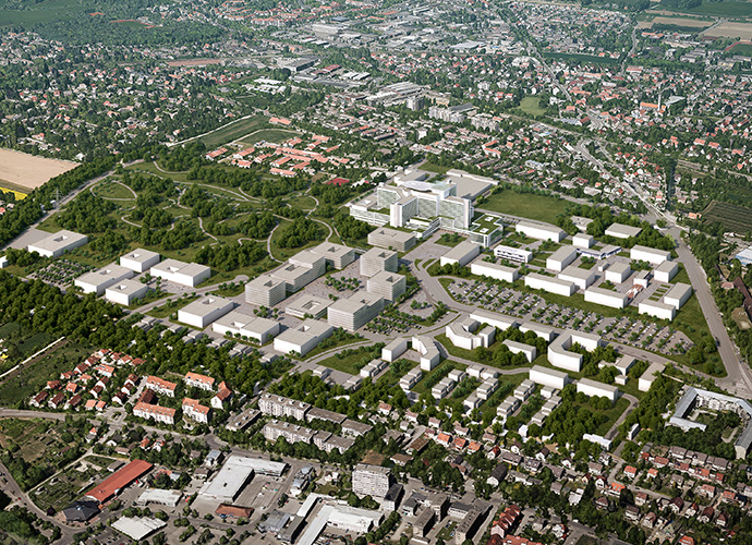 So soll das Gelände des Universitätsklinikums bald aussehen