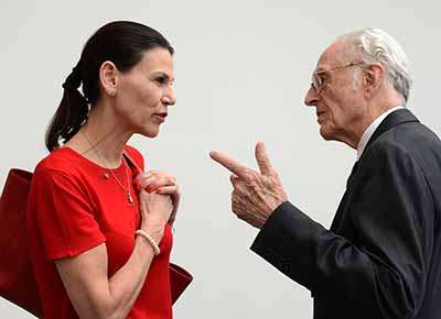 Kunstministerin Kiechle im Gespräch mit Herzog Franz von Bayern