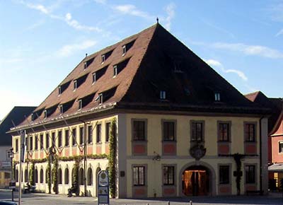 Das historische Rathaus von Lichtenfels