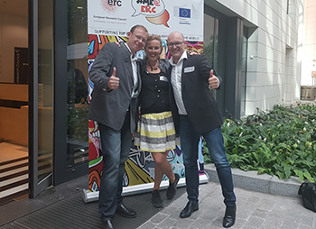v.l.: Prof. Maier, Prof. Christiansen und Prof. Schett