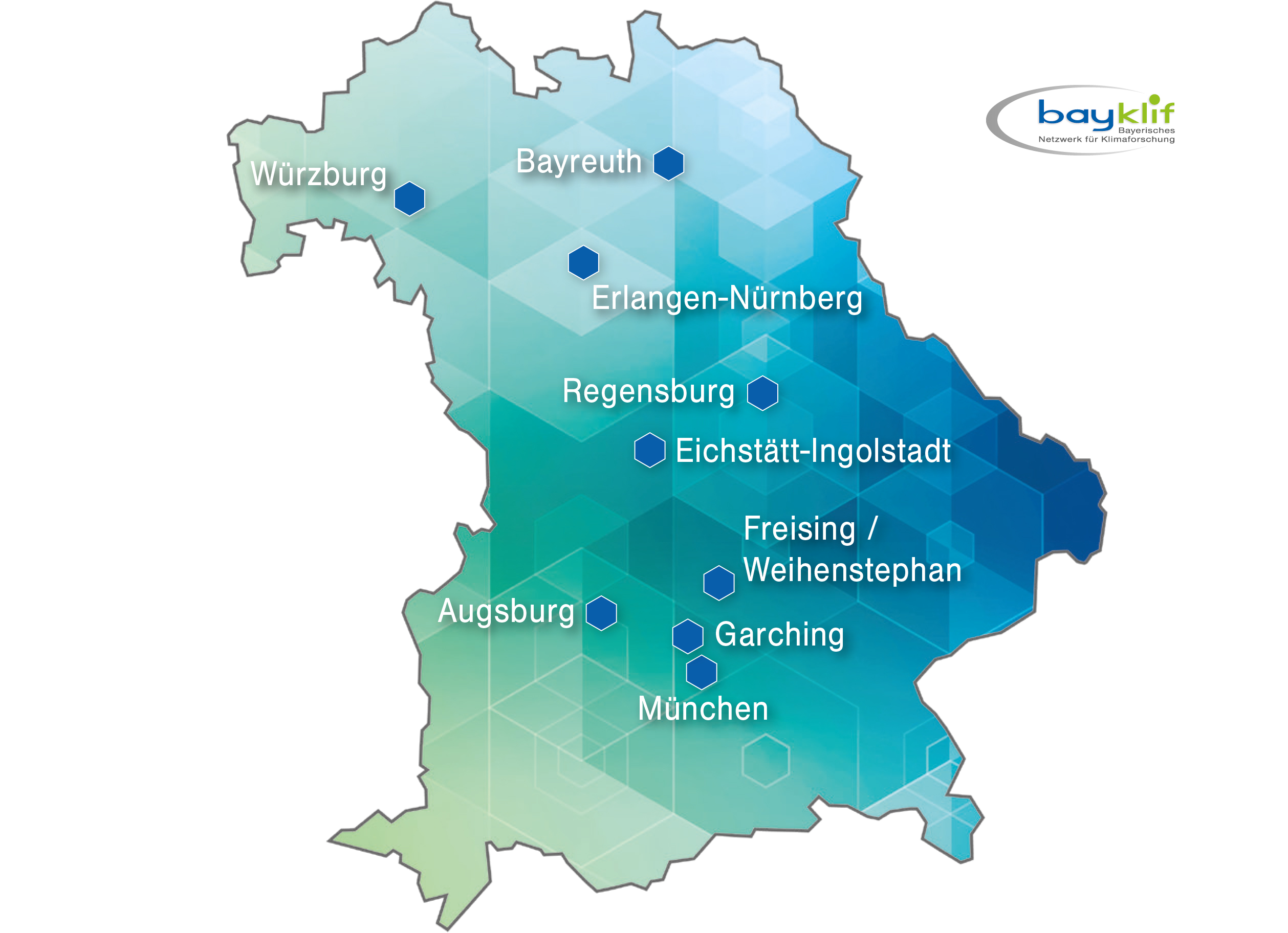 Das Bayerische Klimaforschungsnetzwerk widmet sich der Verbesserung der Erkenntnisse von ökologischen und gesellschaftlichen Folgen des Klimawandels