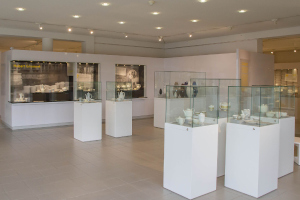 Blick in den Ausstellungsbereich Chronik