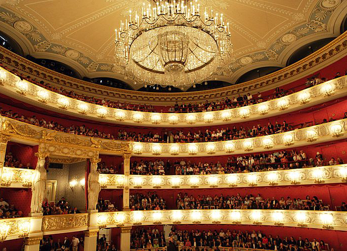Der Zuschauerraum des Nationaltheaters in München