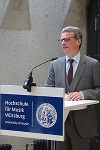 Kunstminister Bernd Sibler