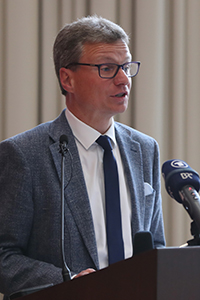 Kunstminister Bernd Sibler