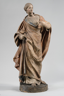 Die Tonstatuette von Petronio Tadolini, die im April 2018 an die Nachfahren des jüdischen Kunsthändlers Siegfried Lämmle restituiert wurde
