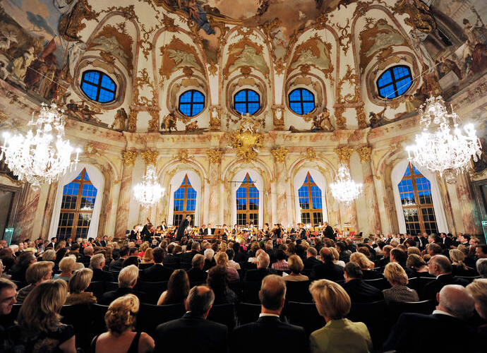 Mozartnacht im Kaisersaal der Residenz in Würzburg