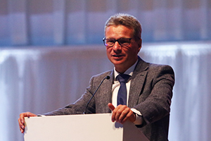 Kunstminister Bernd Sibler beim 20. Bayerischen Museumstag