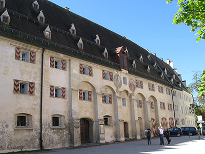 Der ehemalige Getreidekasten im Wasserburger Altstadtensemble