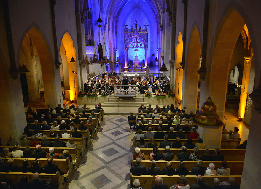 Die Klosterkirche St. Ottilien war beim 2. Liberation Concert voll besetzt