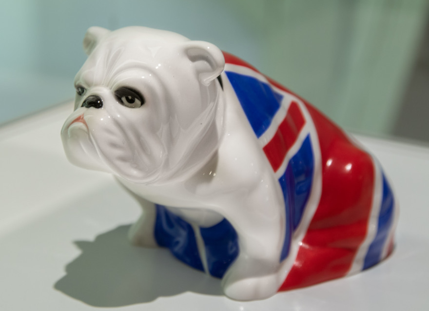 Stille Stars: Jack the Bulldog ist eines der weltberühmten Ausstellungsstücke