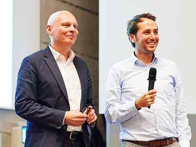 Prof. Frank Fischer (l.) und Dr. Philipp Rautenberg