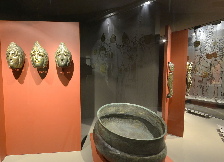 Ausschnitt aus dem virtuellen 360° Rundgang durch das Gäubodenmuseum