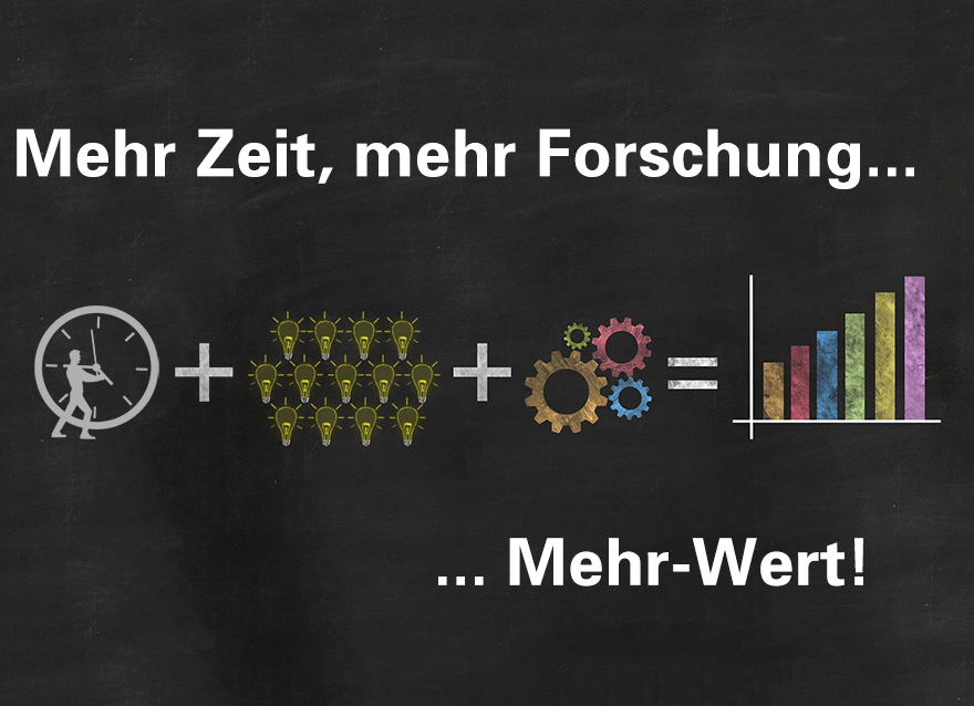 Keine Milchmädchenrechnung, sondern die Formel für mehr Exzellenz und Attraktivität für den Wissenschaftsstandort Bayern