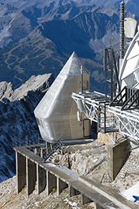 Höhenstrahlungsmessstation (Foto: Forstner, Bayer. Landesamt für Denkmalpflege