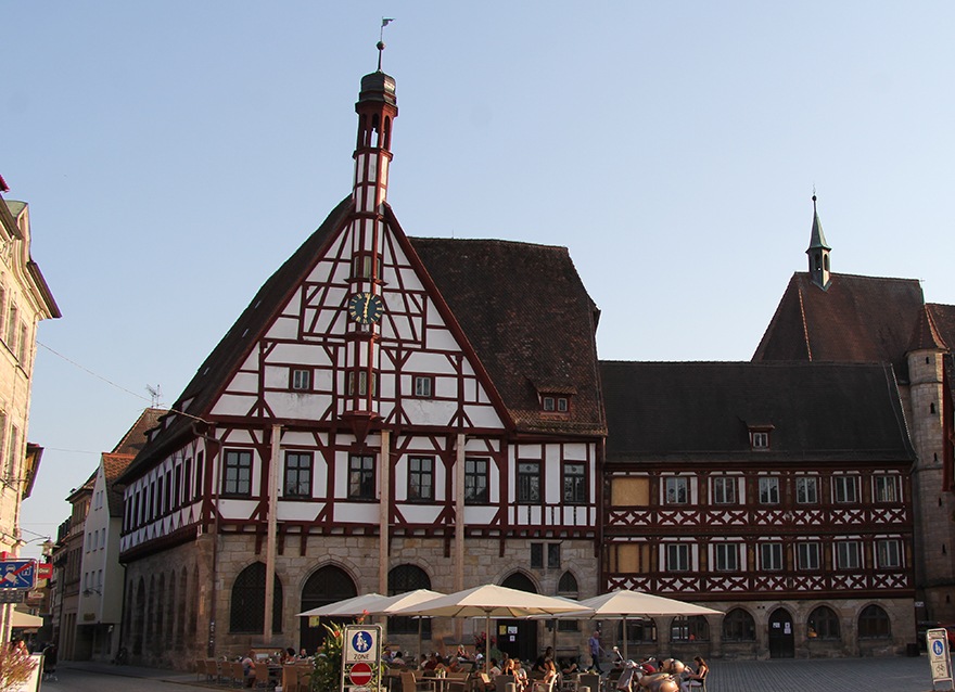 Das Forchheimer Rathaus ist ein historisches Bauwerk von nationaler Bedeutung