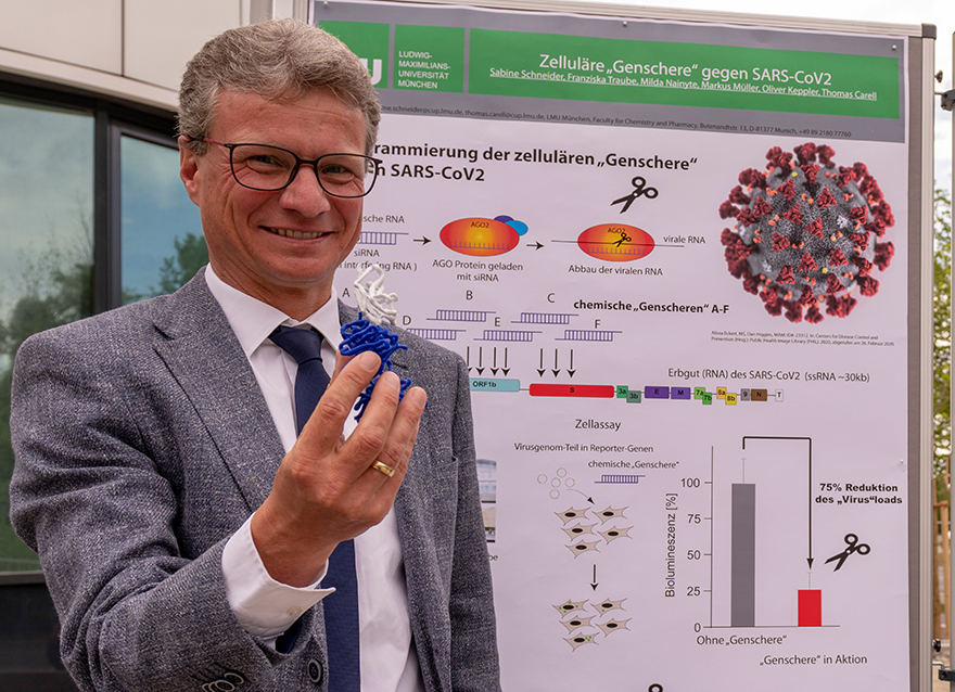 Wissenschaftsminister Bernd Sibler am HighTechCampus der Ludwig-Maximilians-Universität München (LMU)