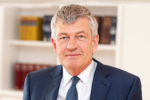 Prof. Dr. rer. pol. Bernd Huber , Präsident der Ludwig-Maximilians-Universität München (LMU)