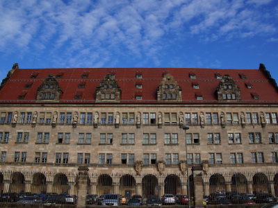 Der Justizpalast in Nürnberg