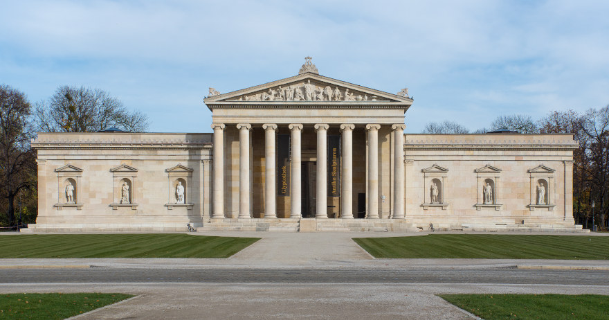 Frisch renoviert: Die Glyptothek am Königsplatz in München erstrahlt in neuem Glanz
Foto: Renate Kühling