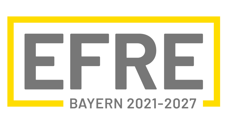 Das Logo von EFRE in Bayern (© EFRE)