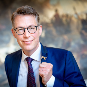 Wissenschaftsminister Blume (© StMWK/Axel König)