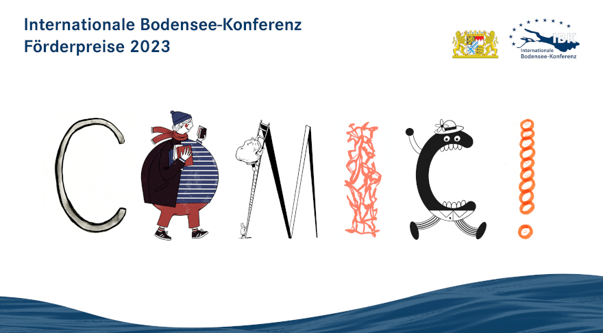 Das Plakat zu den Kultur-Förderpreise der Internationalen Bodensee-Konferenz 2023 (© Internationale Bodensee-Konferenz)