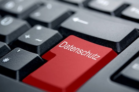 Computertastatur mit Taste