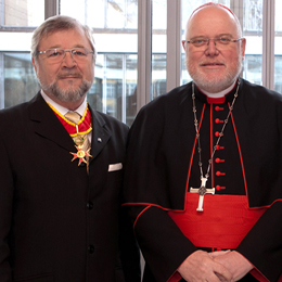 Josef Erhard und Kardinal Reinhard Marx
