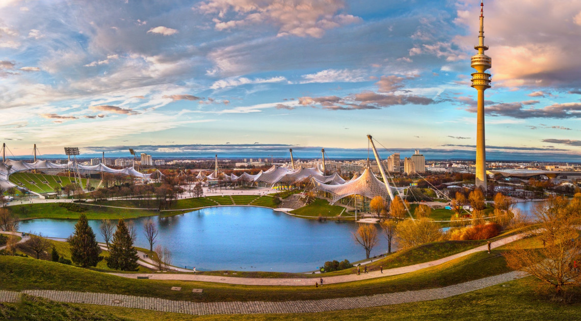 Der Olympiapark in München