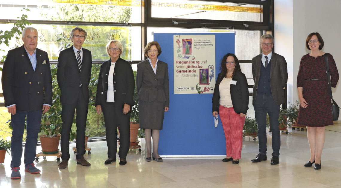 Dr. L. Spaenle (Antisemitismus-Beauftr. Staatsreg.), Dr. B. Grau (Bayer. Hauptstaatsarchiv), I. Danziger (Jüd. Gde. Regensbg.), Dr. M. Ksoll-Marcon (Staatl. Archive), Dr. A. Riedler-Pohlers (Hauptstaatsarchiv), B. Sibler (StMWK), Dr. D. Sommer (Staatsb.)